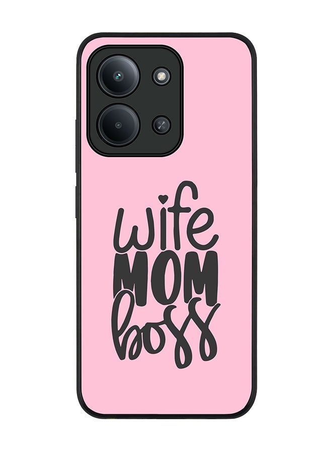 For Xiaomi Poco C85 4G Case,Slim fit Camera Protection, Shockproof Thin Phone cover  - Wife Mom Boss